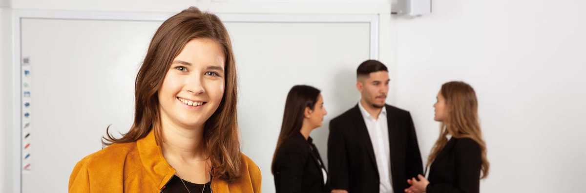 Testimonial von Ricarda Racky, Auszubildende der Frankfurter Volksbank eG